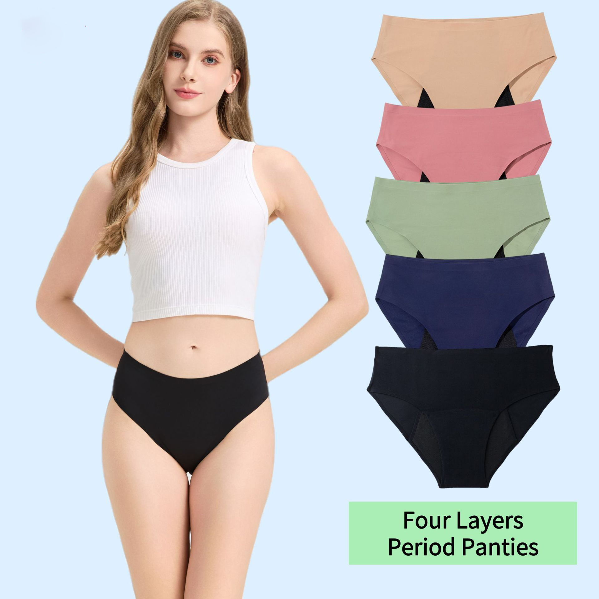 Period Panty Absorbent - Kadın Regl Külodu 50ml Emme Kapasiteli