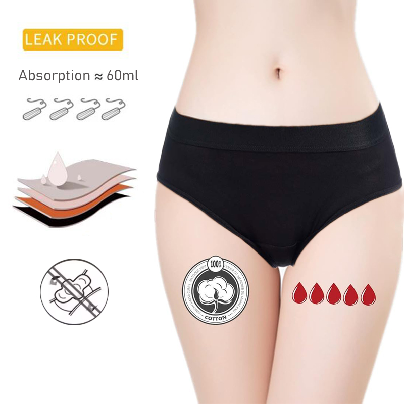 Period Panty Absorbent - 4 katmanlı emici sızdırmaz regl külot