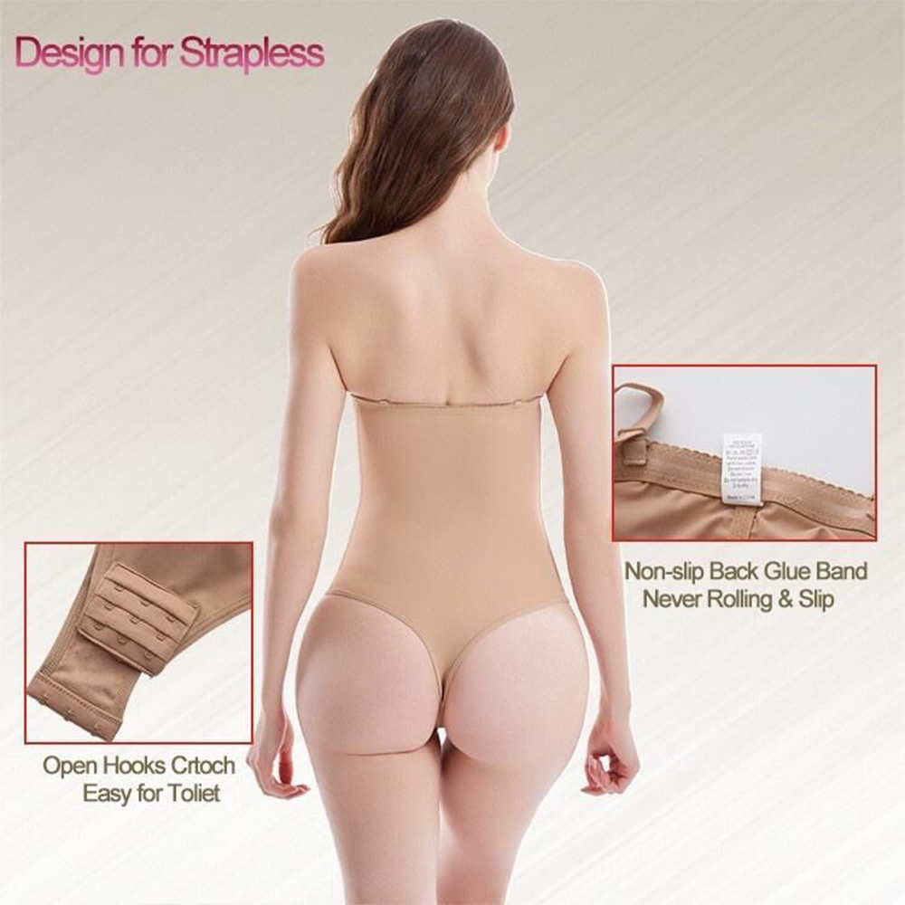 Straplez Görünmez Karın Kontro - Shapewear Bodysuit Firm incelemesi ve fiyatı
