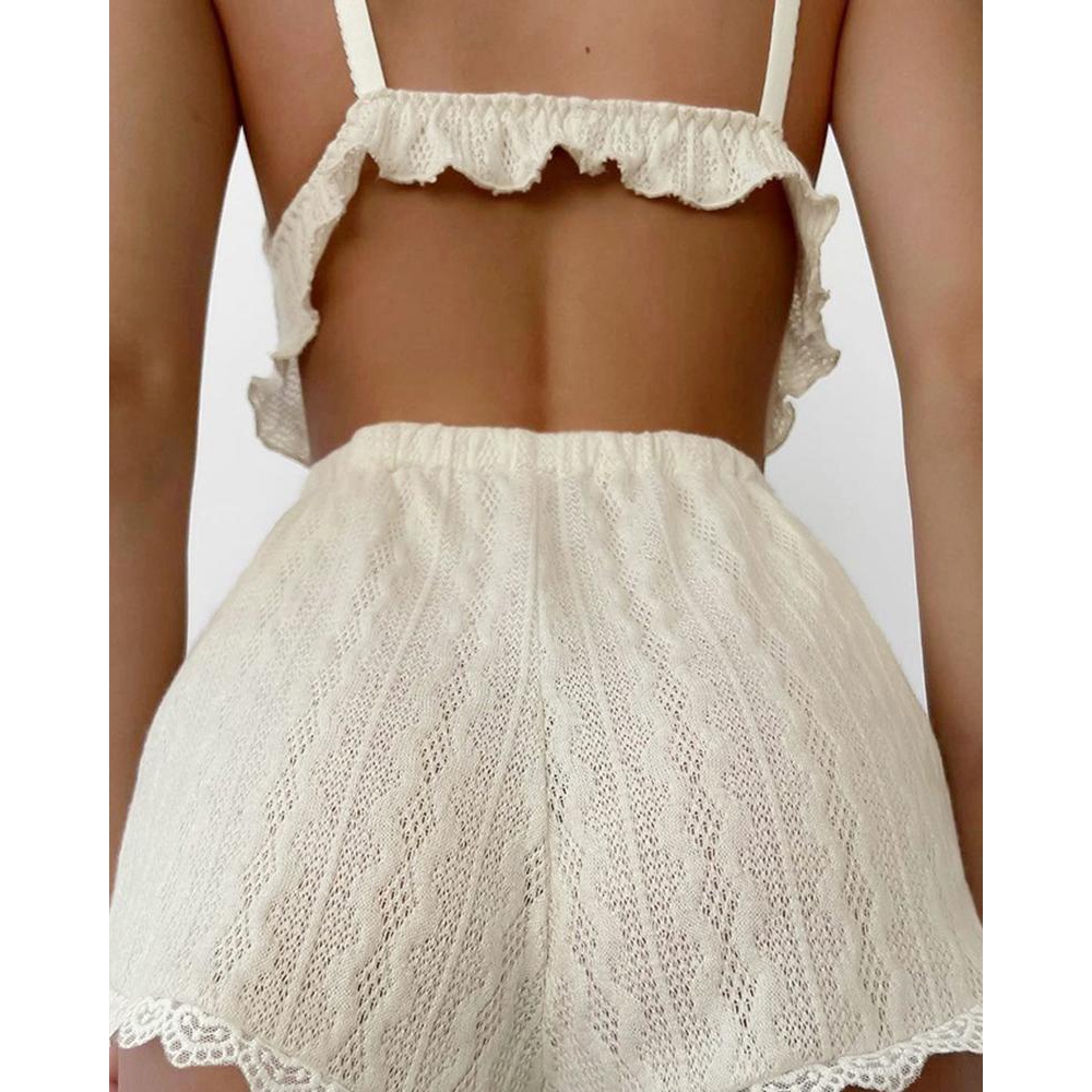 Dantel Trim Fırfır Etek Kablo  - Cami Top Lace incelemesi ve fiyatı