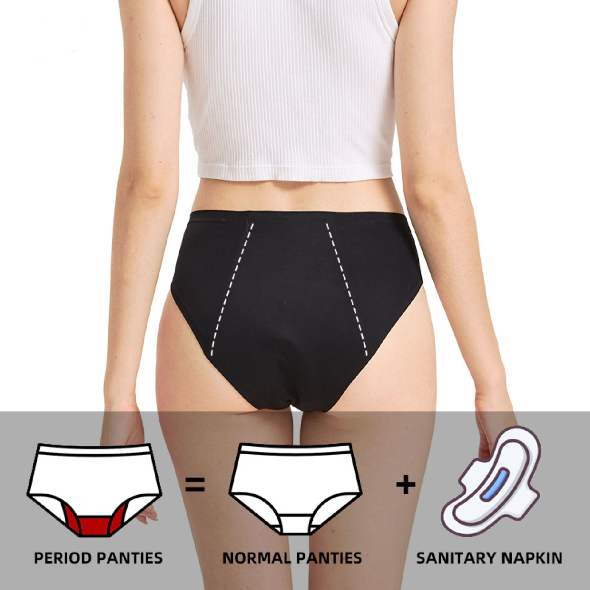 Kadın Regl Külodu 50ml Emme Ka - Period Panty Absorbent incelemesi ve fiyatı